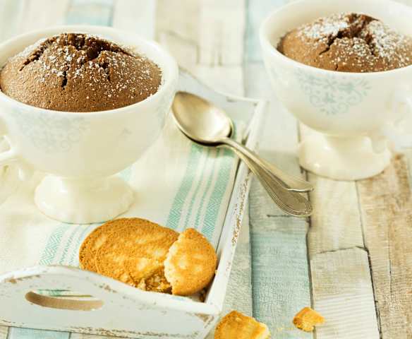 Amaretto-Tassenkuchen (Resteverwertung von Eiklar)