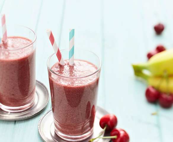 Kirsch-Bananen-Smoothie
