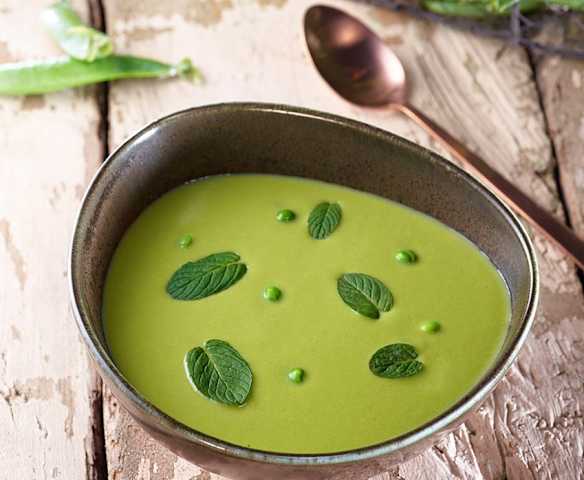 Kabaklı Bezelye Çorbası