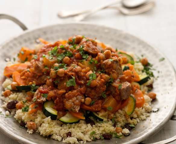 Moroccan Lamb with Couscous