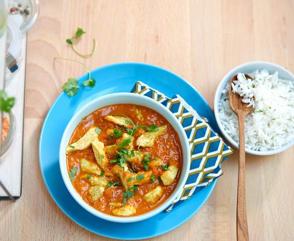 Curry de poulet express