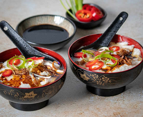 Douhua (savoury bean curd)