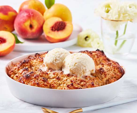 Cobbler aux pêches