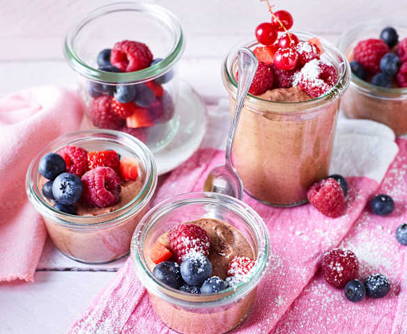 Schokoladenmousse, schnell