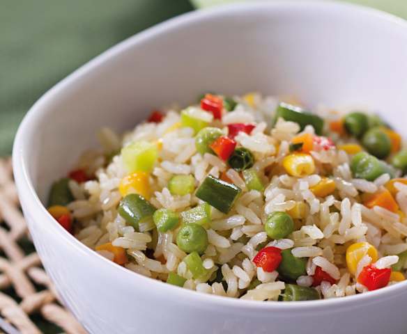 Arroz primavera integral Arroz primavera integral