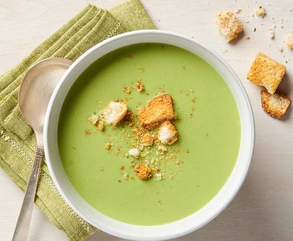 Zencefilli Bezelye Çorbası