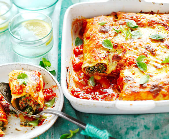 Mushroom and Ricotta Cannelloni (Diabetes) Mushroom and Ricotta Cannelloni (Diabetes)