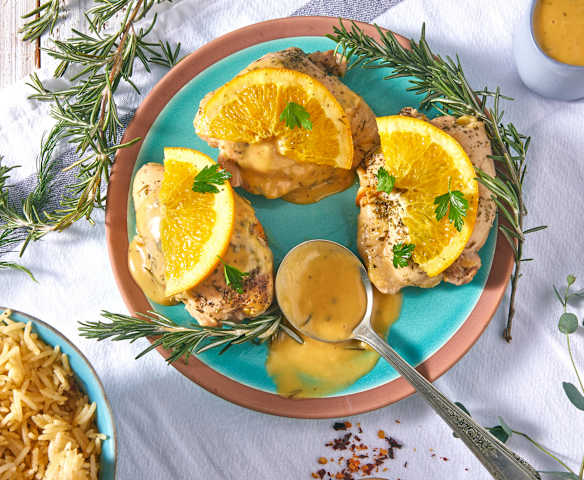 Orange Herb Chicken and Rice Orange Herb Chicken and Rice