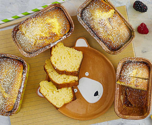 Mini plumcake soffici allo yogurt Mini plumcake soffici allo yogurt
