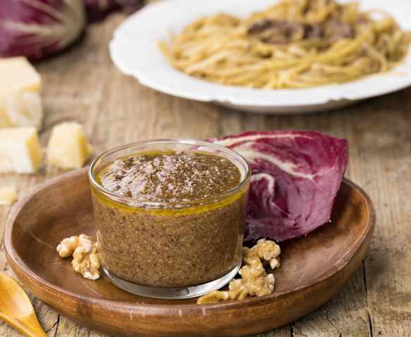 Pesto radicchio e noci