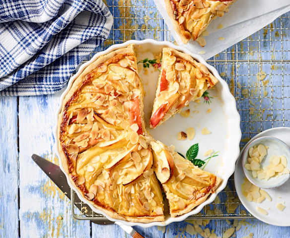 Zitronen-Apfel-Tarte