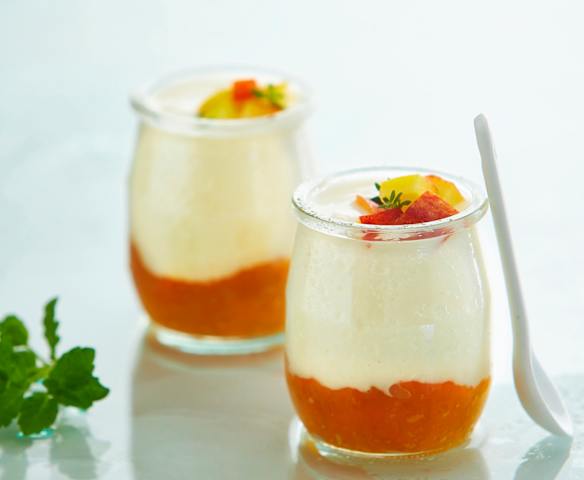Yogurt alle pesche Yogurt alle pesche
