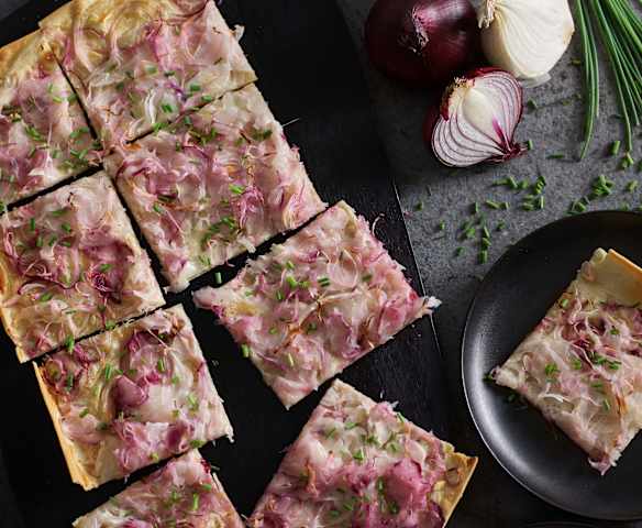 Tarte flambé alle cipolle (TM6)