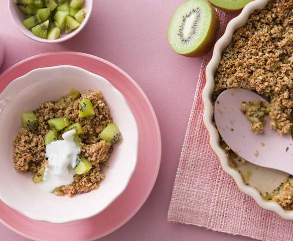 Crumble de Kiwi