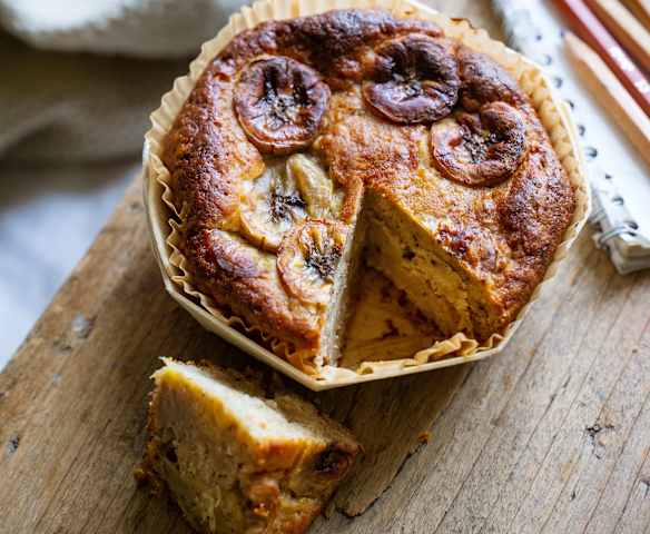 Gâteaux banane-noisette