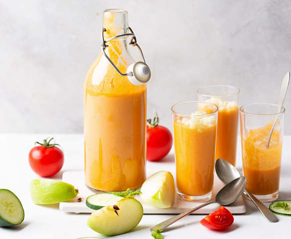 Gazpacho de manzana verde