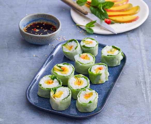Makis de printemps mangue et avocat