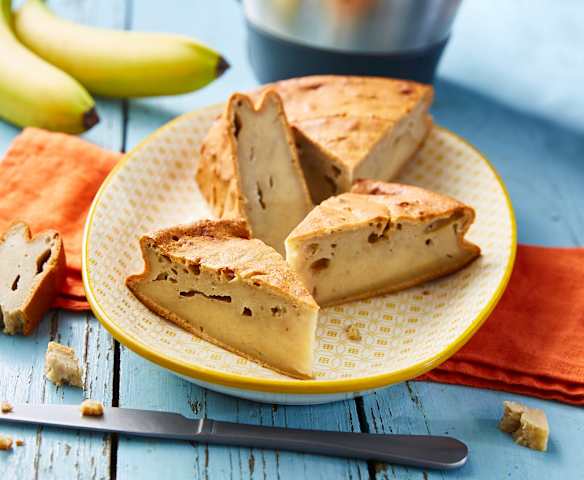Gâteau cubain au rhum et à la banane