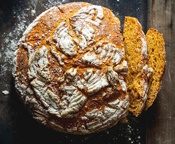 Pain à la patate douce