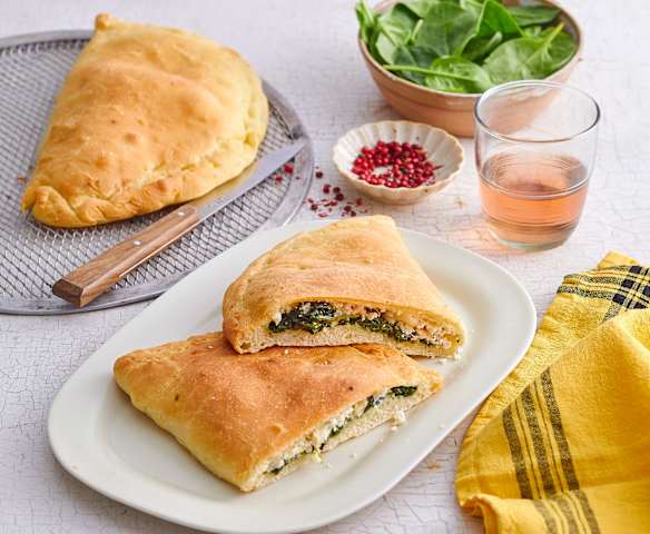 Calzone chèvre et miel