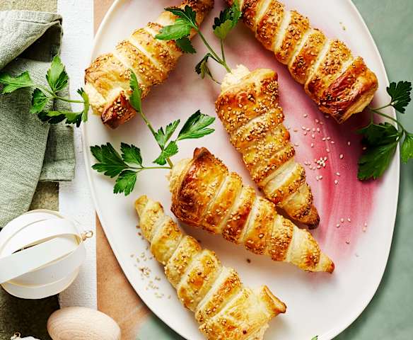 Blätterteig-Möhren