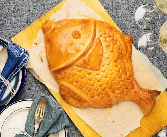 Fischpastete "Fisch im Fisch"