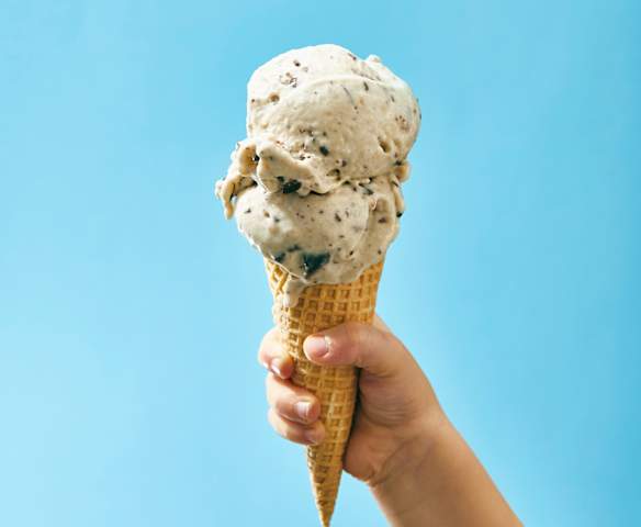 Äffchen-Eis mit Schokolade Äffchen-Eis mit Schokolade