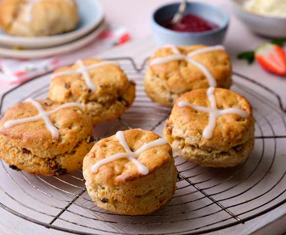 Hot Cross Scones