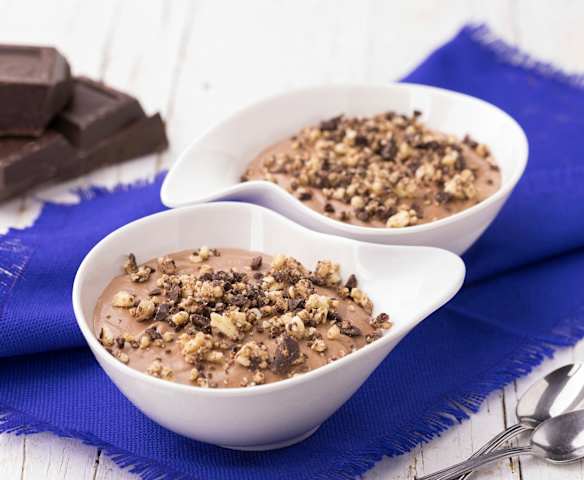 Mousse ai due cioccolati