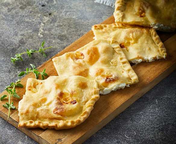 Focaccia croccante stracchino e squacquerone