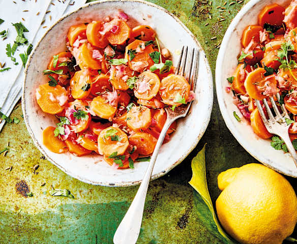Carottes à la marocaine
