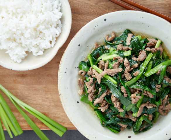 韭菜炒牛肉