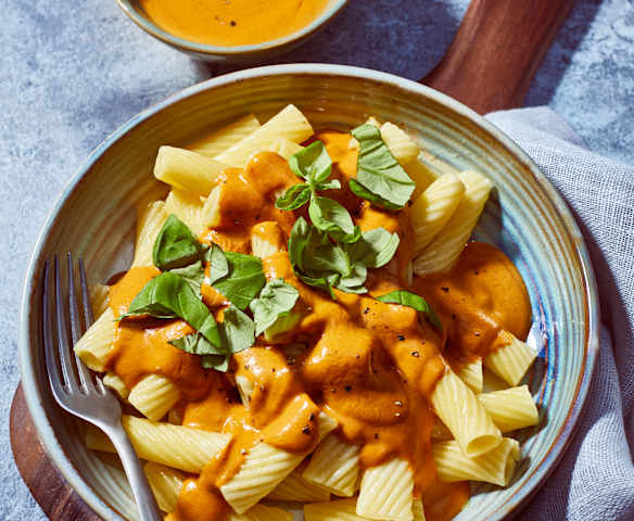 Vegane Paprika-Rahmsauce Vegane Paprika-Rahmsauce