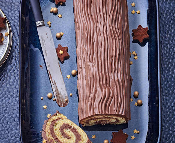 Bûche de Noël (Baumstamm)
