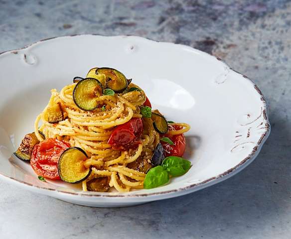 Spaghetti leggeri alla norma (Bimby Friend)
