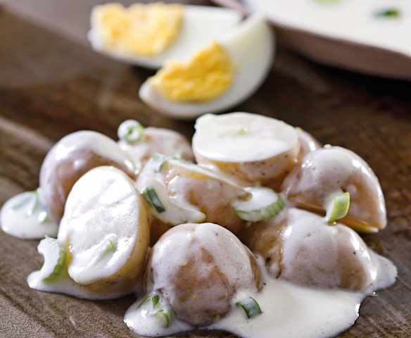 Salada de batata com iogurte