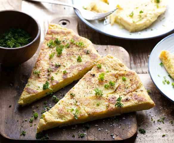 Steamed Potato Tortilla