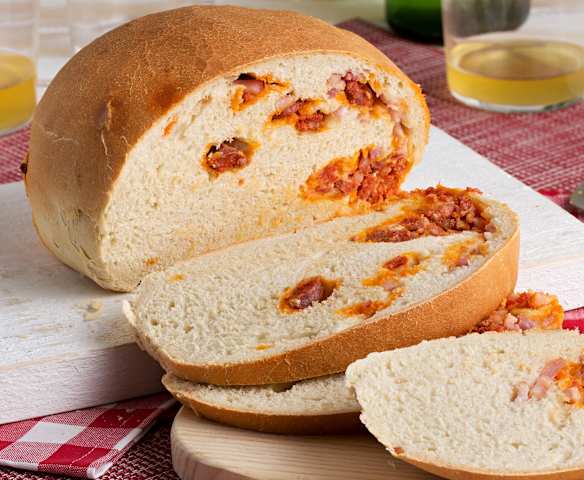 Pan de sidra preñao