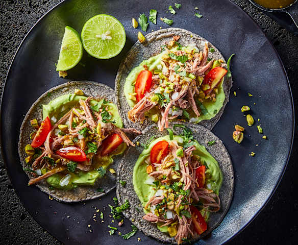 Tacos de cachete Tacos de cachete