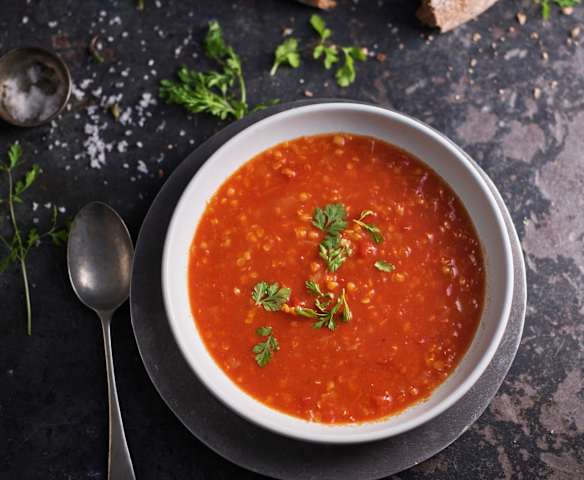 Pikantna marokańska zupa z soczewicą