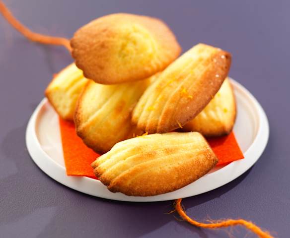 Madeleines à l'orange