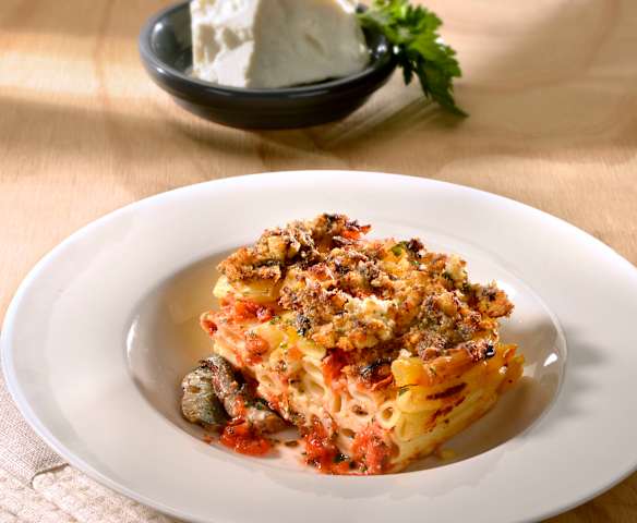 Sedanini al forno alla mediterranea