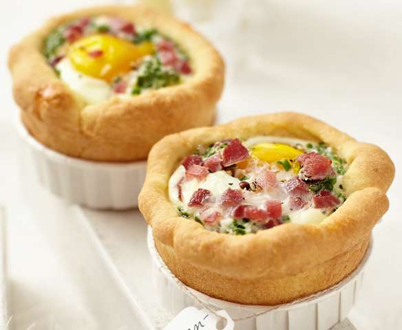 Ei-Schinken-Muffins