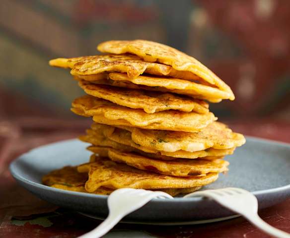 Panquecas de legumes