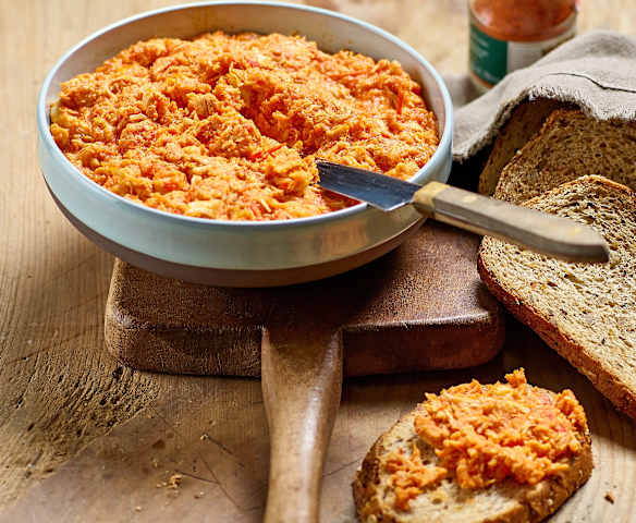 Rillettes de poulet façon basquaise