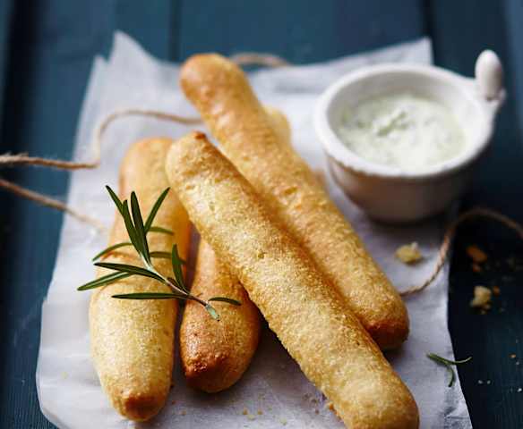 Barritas de queso y romero (sin gluten) Barritas de queso y romero (sin gluten)