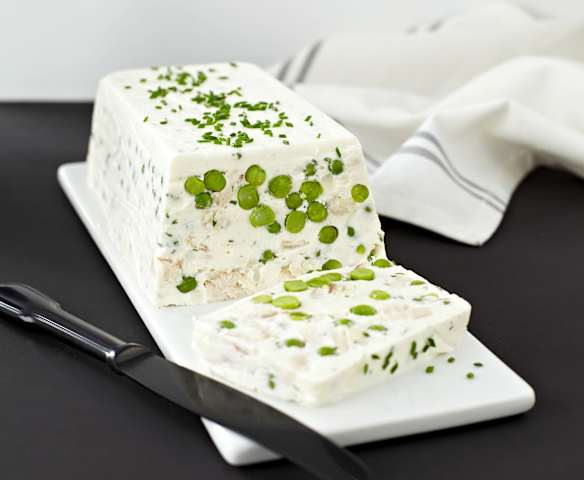 Forellen-Erbsen-Terrine