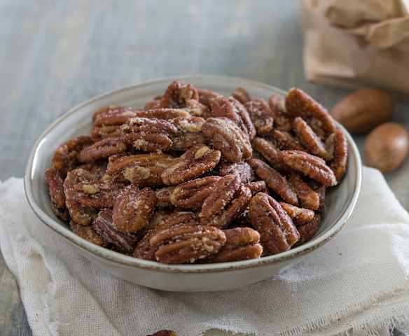 Nueces pacanas especiadas