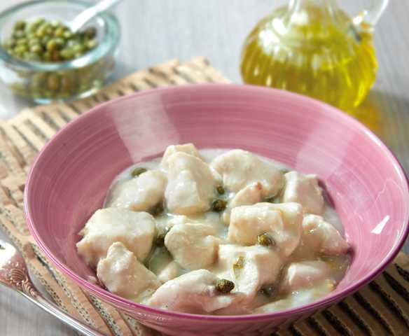 Bocconcini di pollo ai capperi