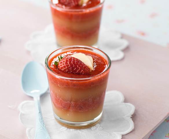 Duo de purés de fruta